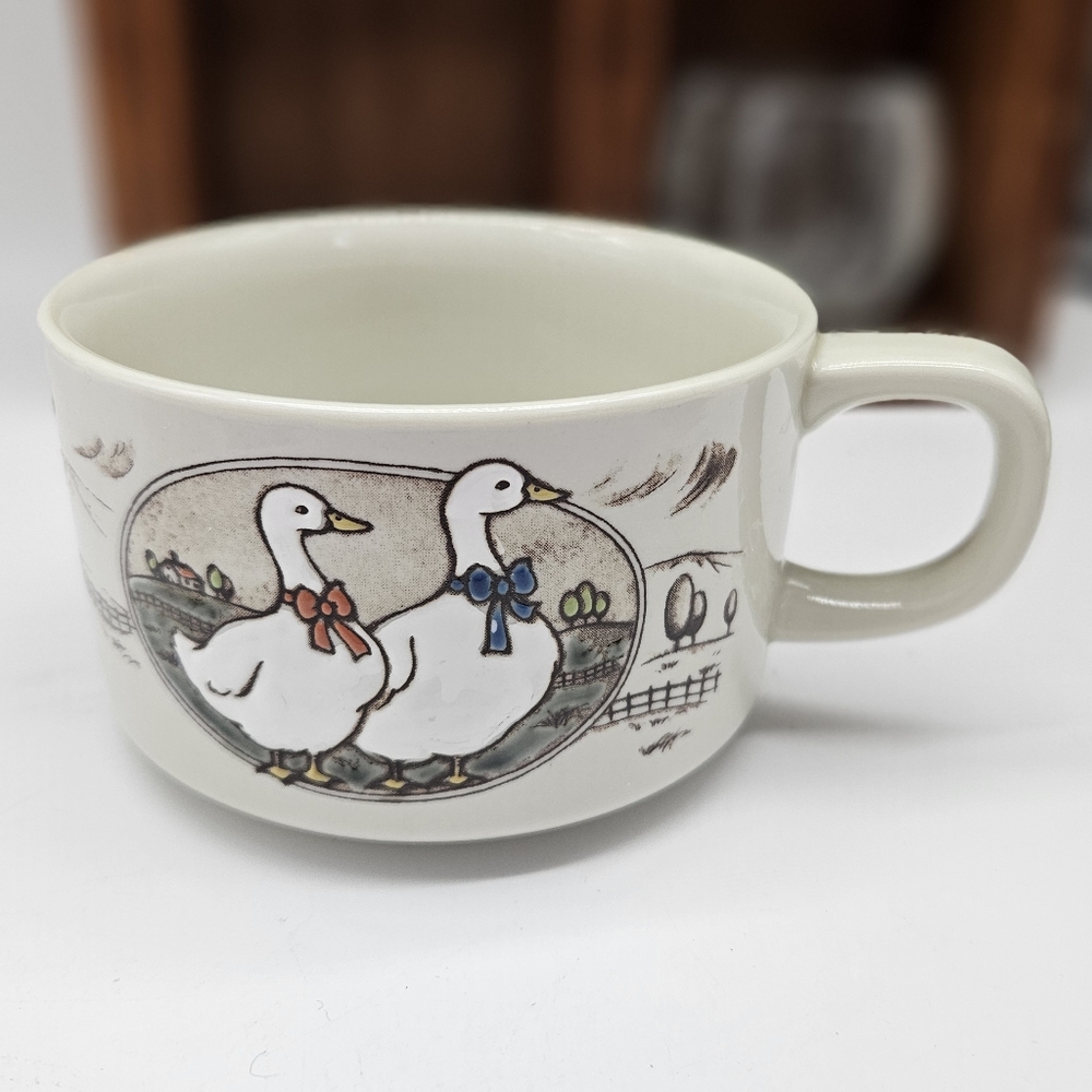 Geese soup bowl